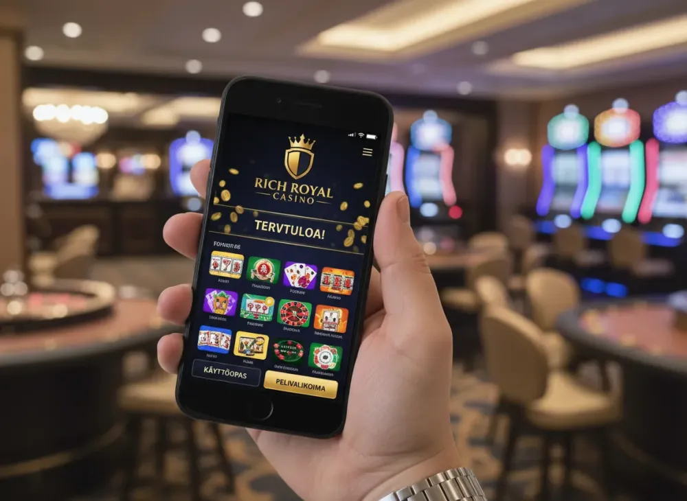 Rich royal casino app arvostelu ja käyttöopas