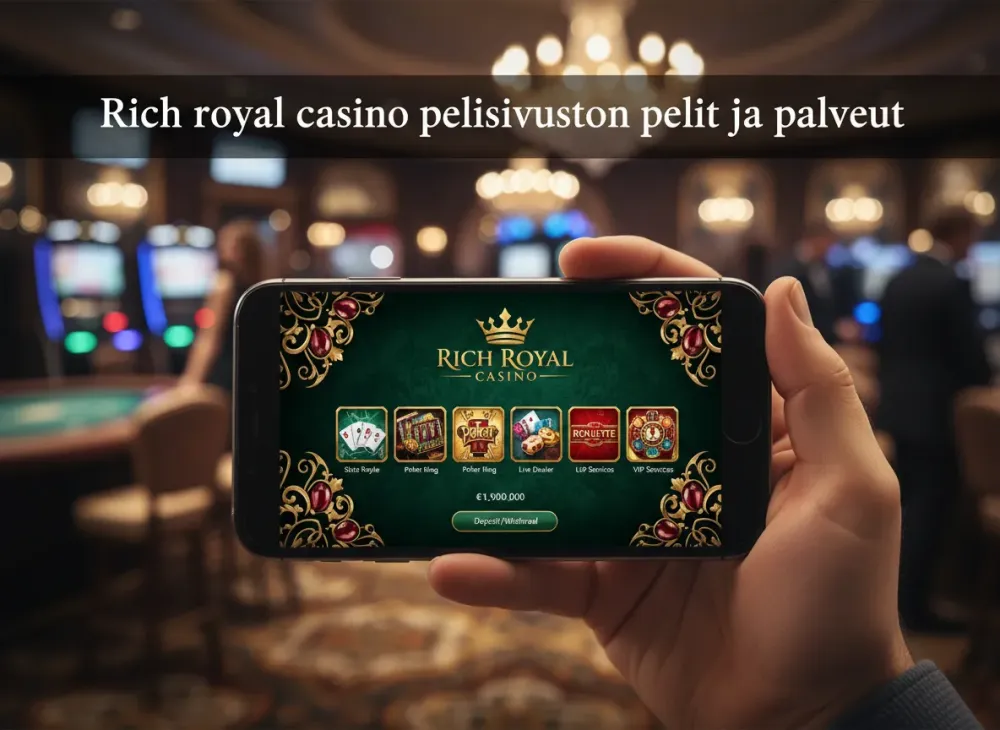 Rich royal casino arvostelu ja pelien esittely
