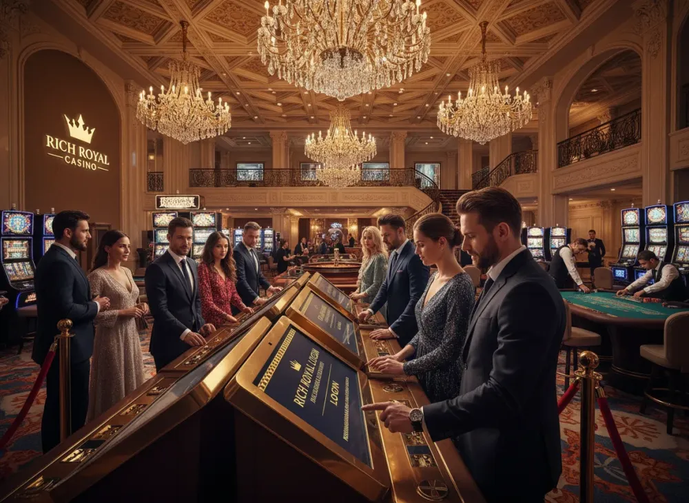 Rich royal casino login opas kirjautumiseen pelaajille
